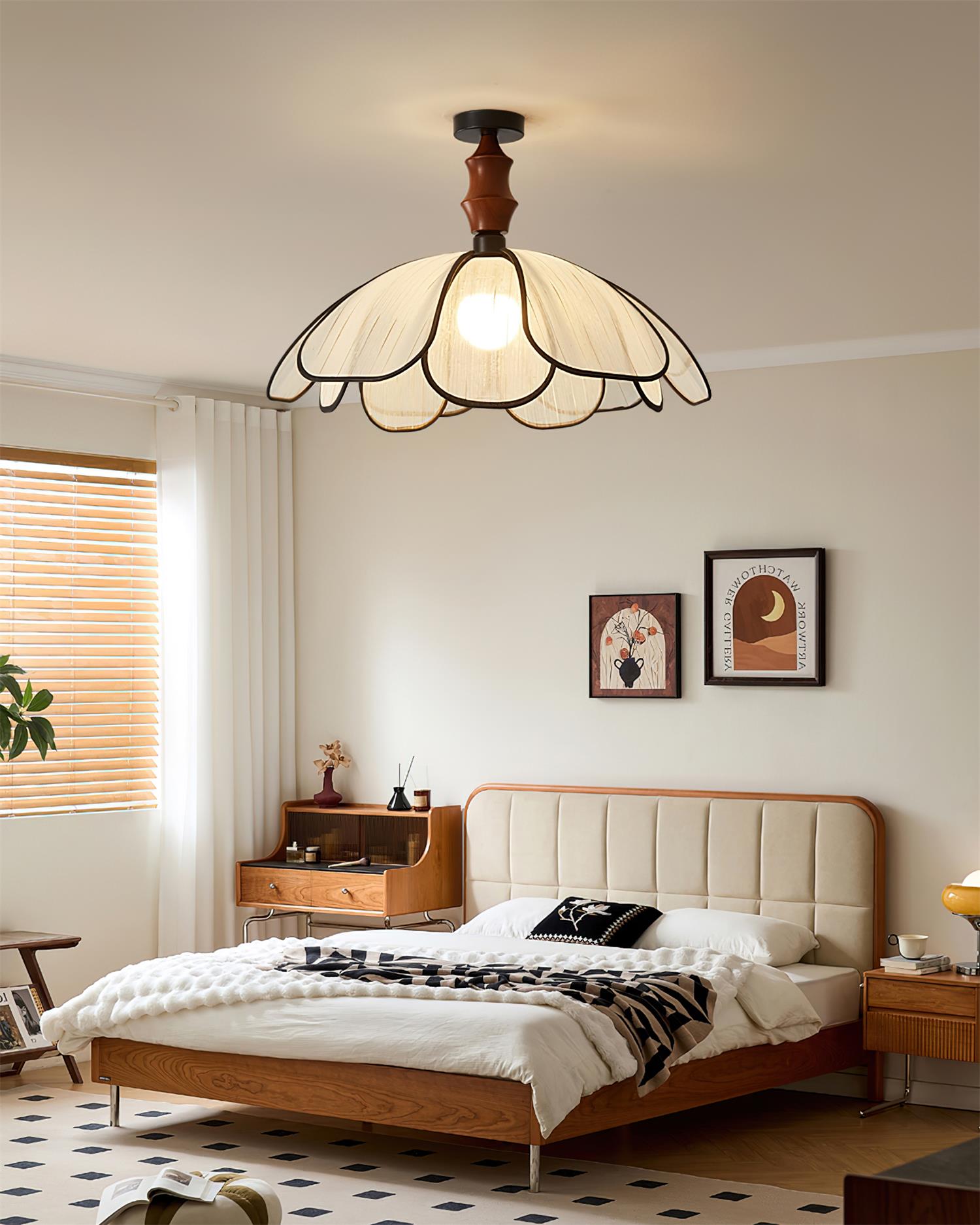 Swanpetal Ceiling Light - Letslighting