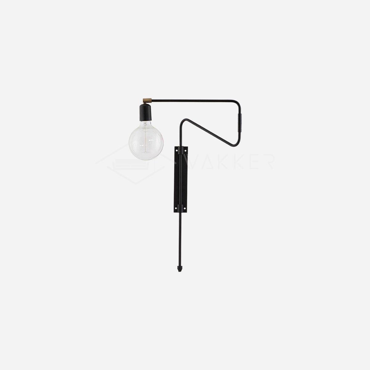 Elsoreth Modern Minimalist Swing Wall Lamp - Letslighting