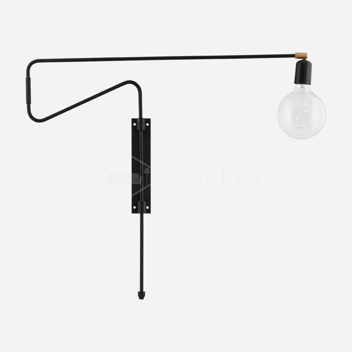 Elsoreth Modern Minimalist Swing Wall Lamp - Letslighting