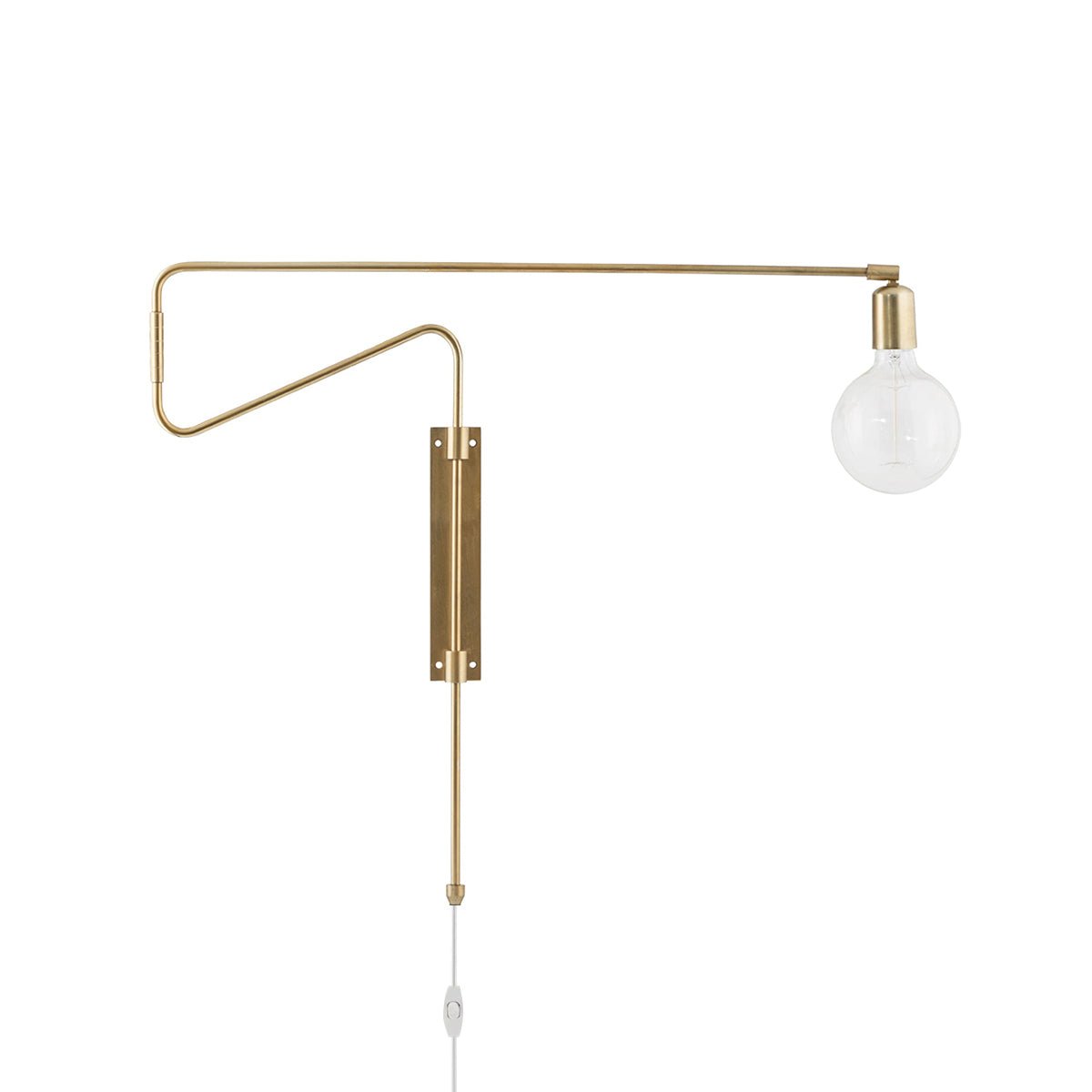 Elsoreth Modern Minimalist Swing Wall Lamp - Letslighting
