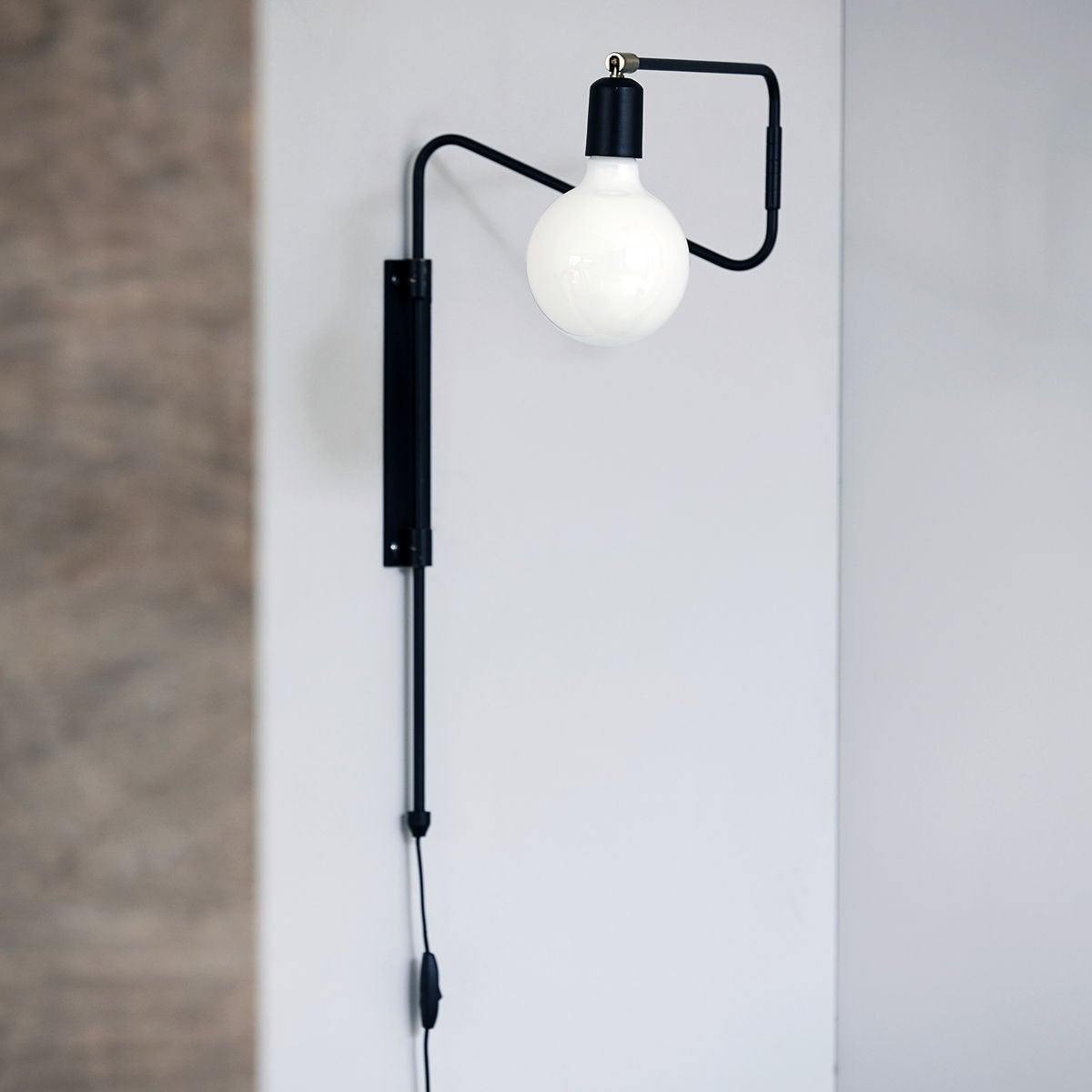 Ersora Modern Minimalist Swing Plug-in Wall Lamp - Letslighting