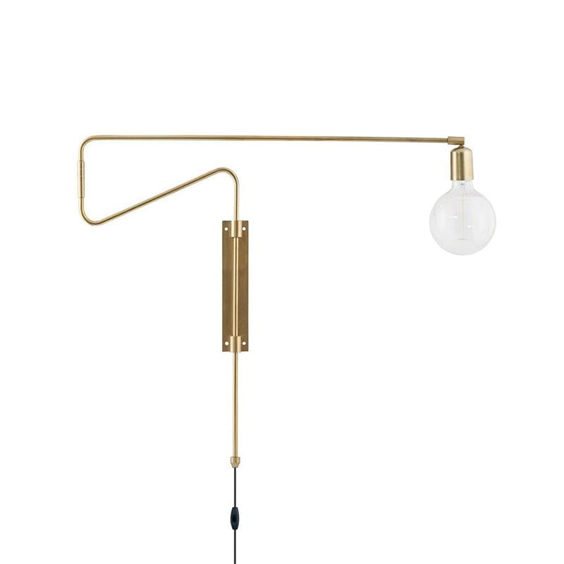 Ersora Modern Minimalist Swing Plug-in Wall Lamp - Letslighting