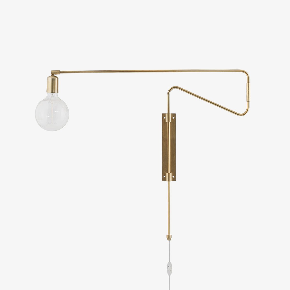 Elsoreth Modern Minimalist Swing Wall Lamp - Letslighting