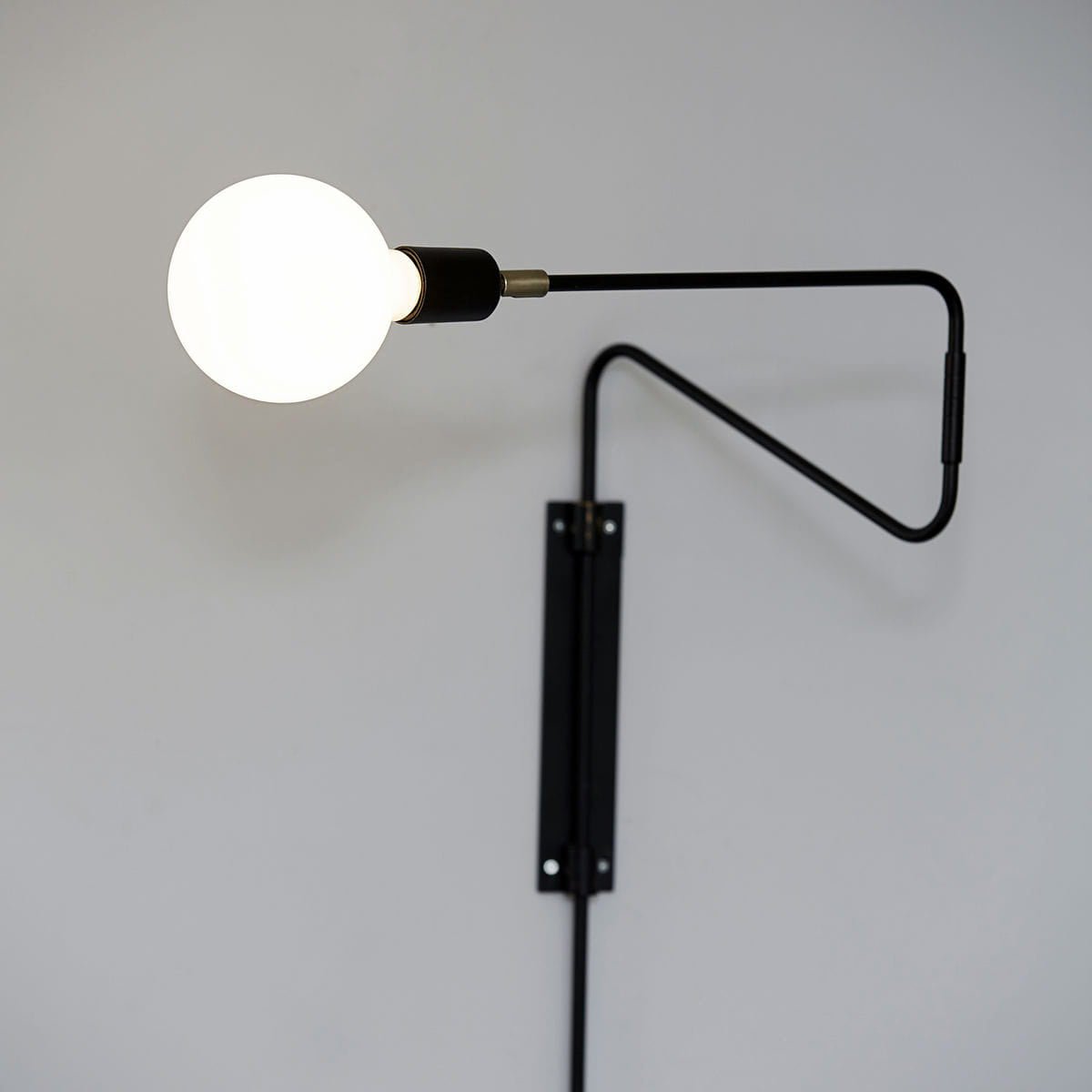 Elsoreth Modern Minimalist Swing Wall Lamp - Letslighting