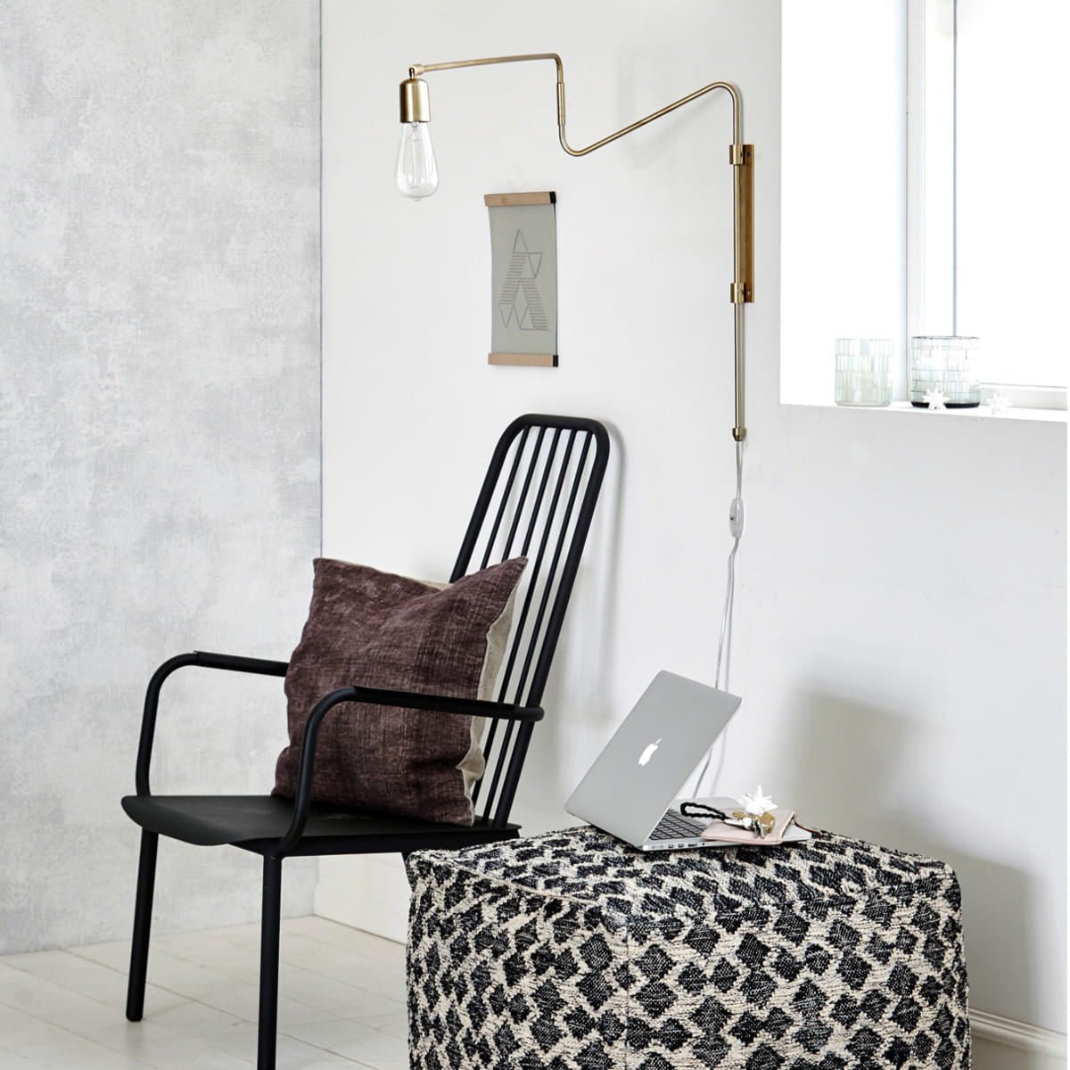 Elsoreth Modern Minimalist Swing Wall Lamp - Letslighting
