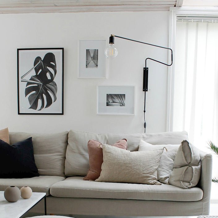 Elsoreth Modern Minimalist Swing Wall Lamp - Letslighting