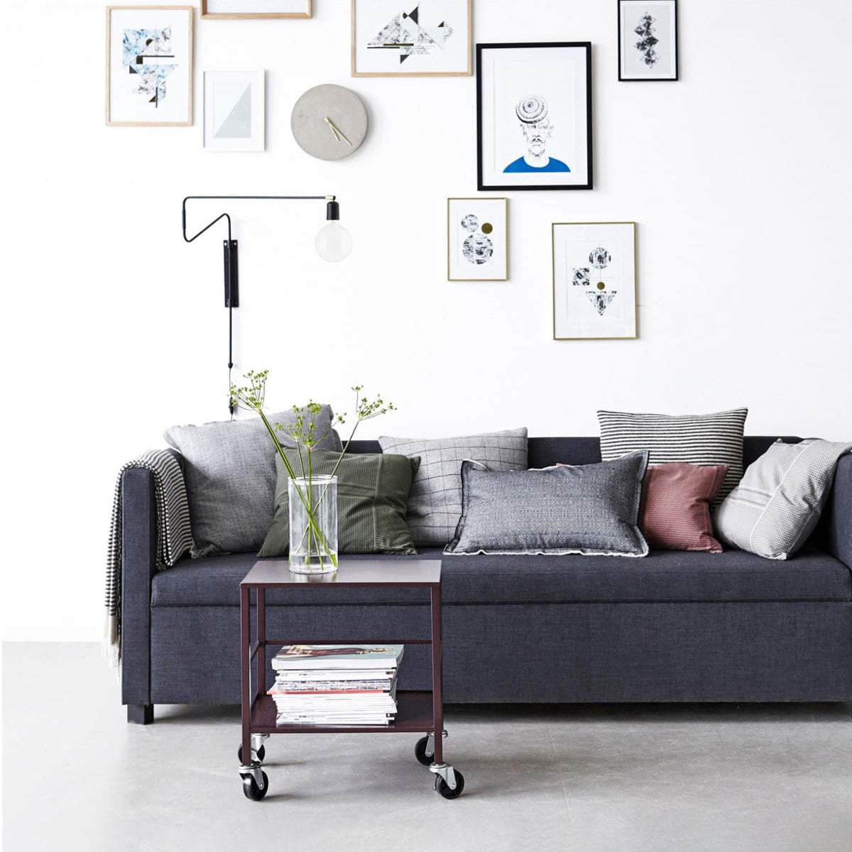 Elsoreth Modern Minimalist Swing Wall Lamp - Letslighting