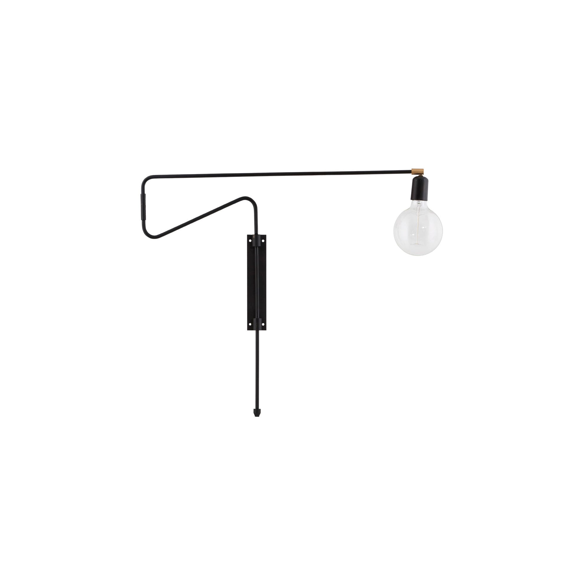 Elsoreth Modern Minimalist Swing Wall Lamp - Letslighting