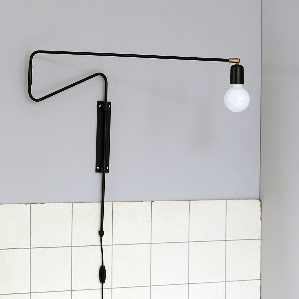 Elsoreth Modern Minimalist Swing Wall Lamp - Letslighting