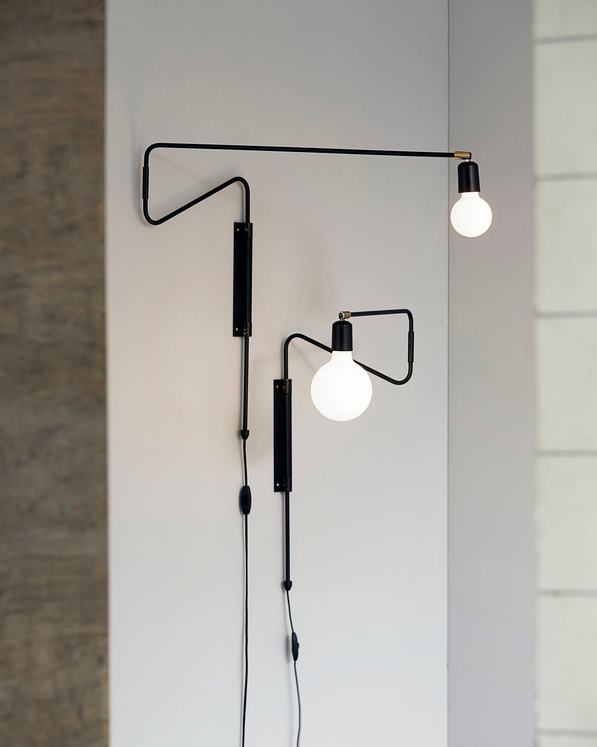 Elsoreth Modern Minimalist Swing Wall Lamp - Letslighting