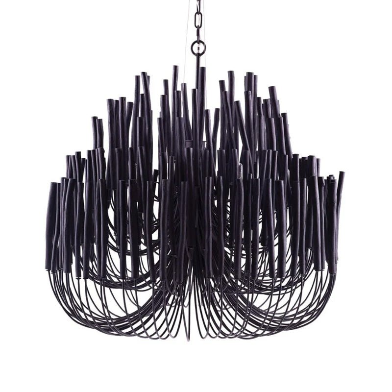 Nyphaiel Postmodern Luxury Wood Chandelier - Letslighting