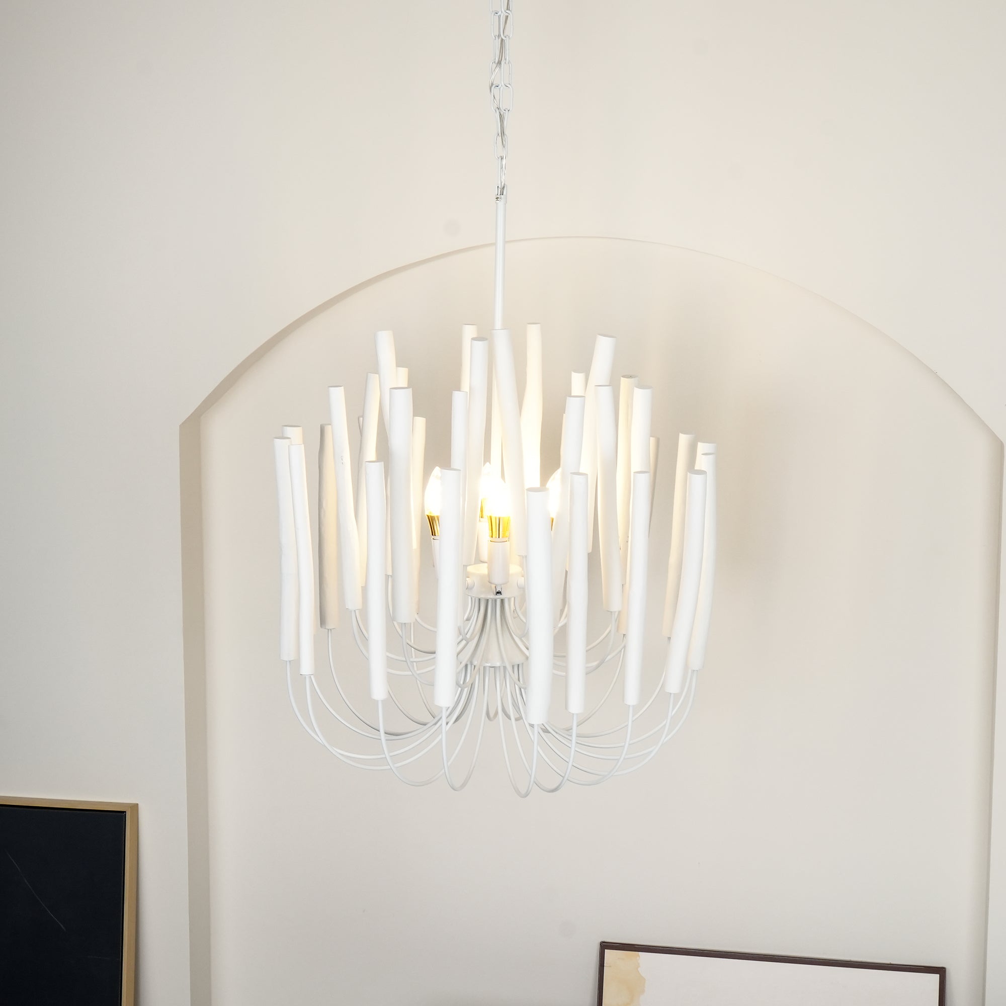 Nyphaiel Postmodern Luxury Wood Chandelier - Letslighting