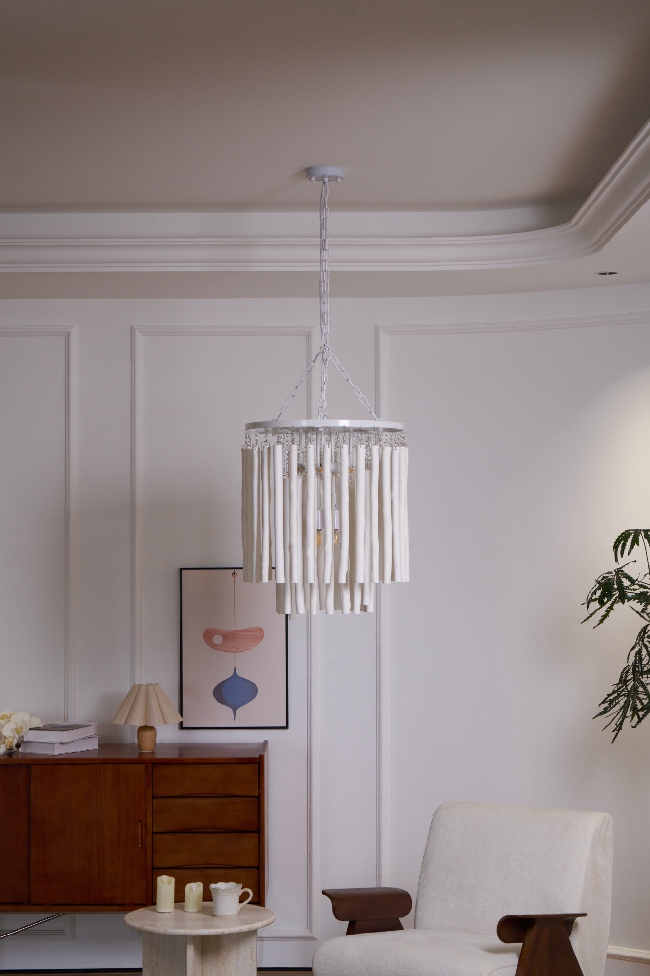 Nyphaiel Postmodern Luxury Wood Chandelier - Letslighting