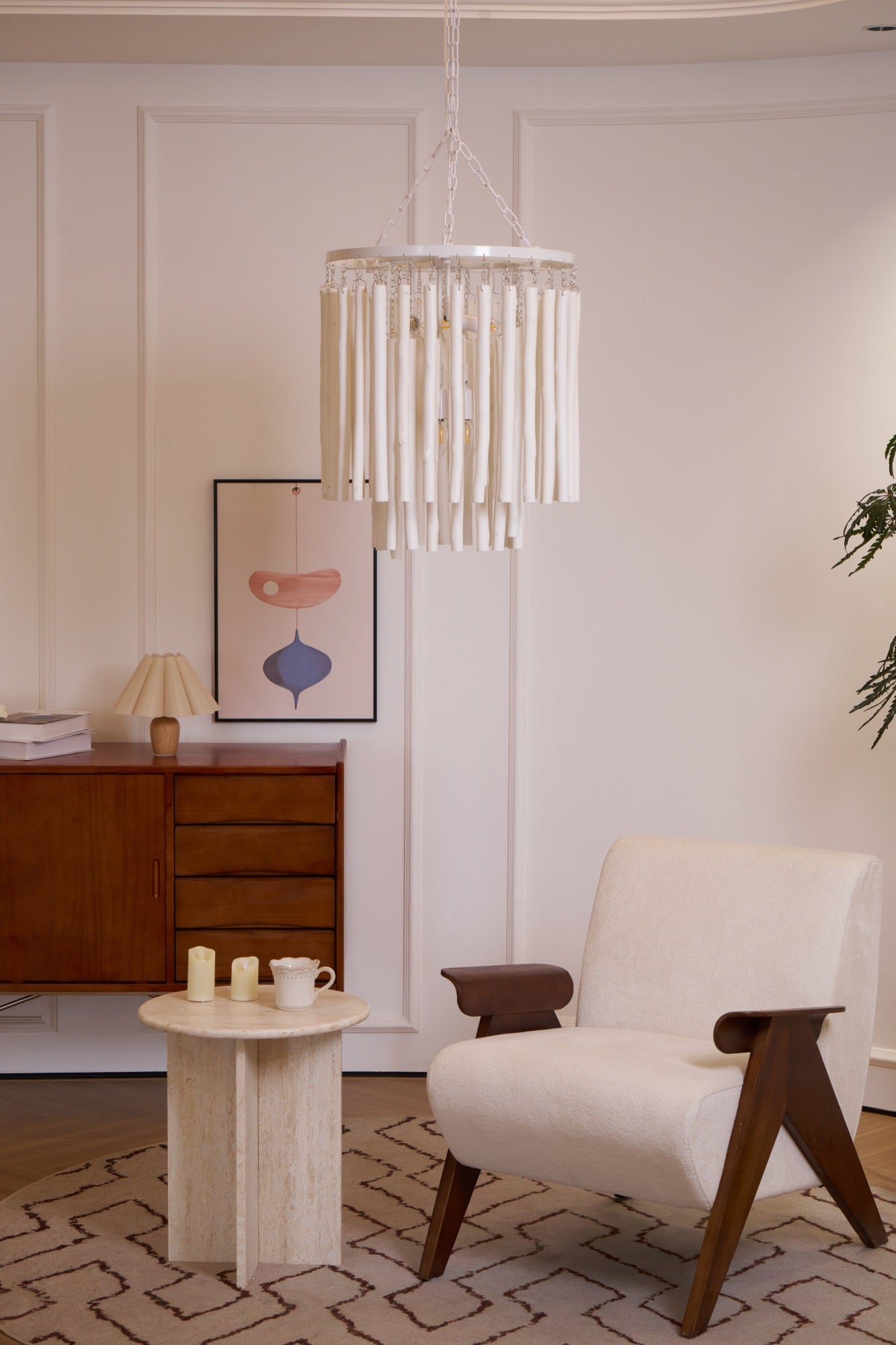 Nyphaiel Postmodern Luxury Wood Chandelier - Letslighting