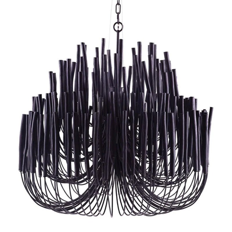 Nyphaiel Postmodern Luxury Wood Chandelier - Letslighting