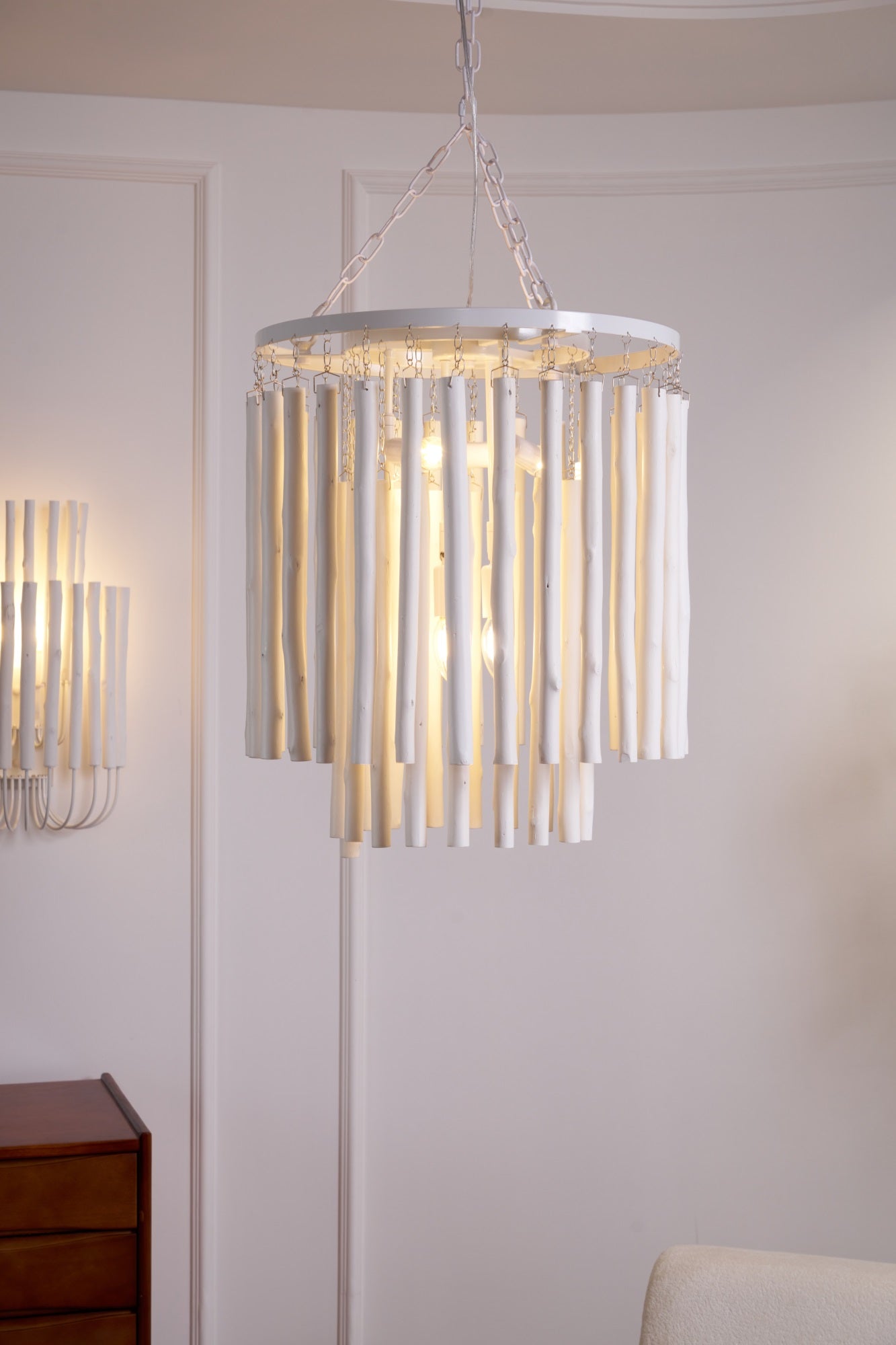 Nyphaiel Postmodern Luxury Wood Chandelier - Letslighting