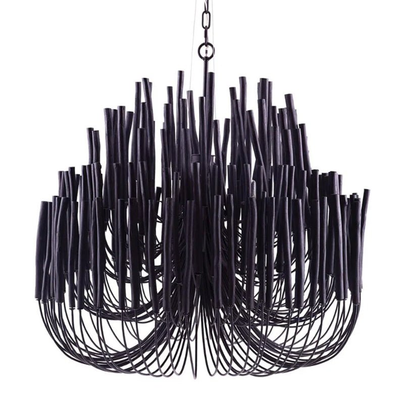 Nyphaiel Postmodern Luxury Wood Chandelier - Letslighting