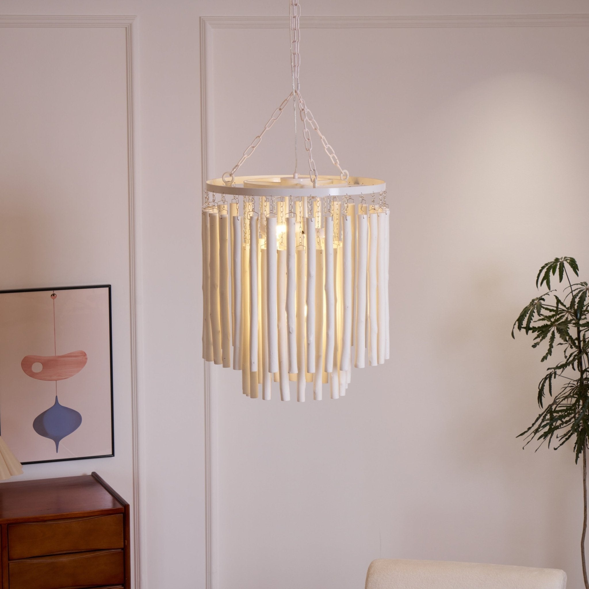 Nyphaiel Postmodern Luxury Wood Chandelier - Letslighting