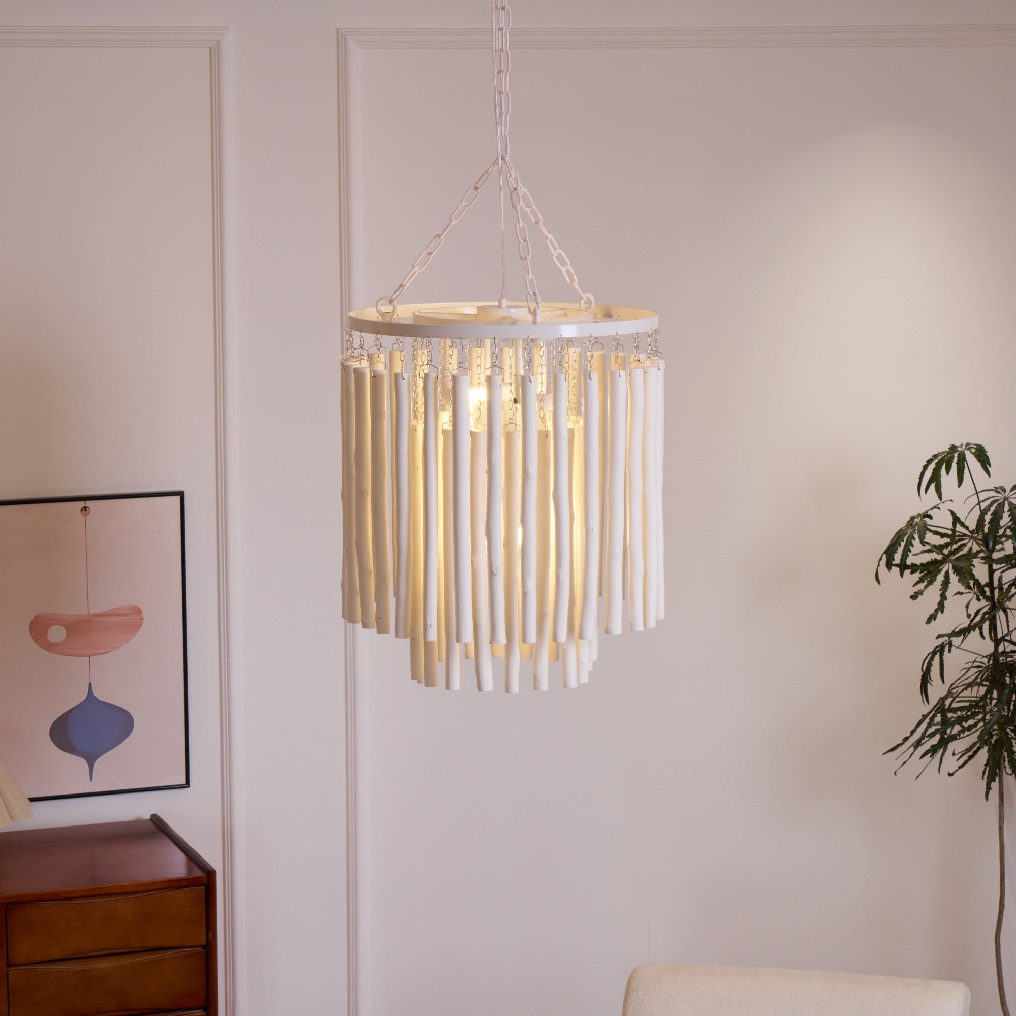 Nyphaiel Postmodern Luxury Wood Chandelier - Letslighting