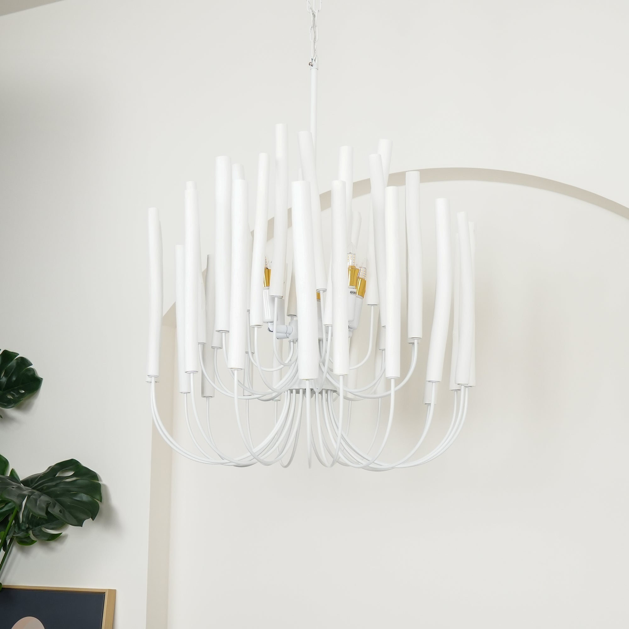 Nyphaiel Postmodern Luxury Wood Chandelier - Letslighting