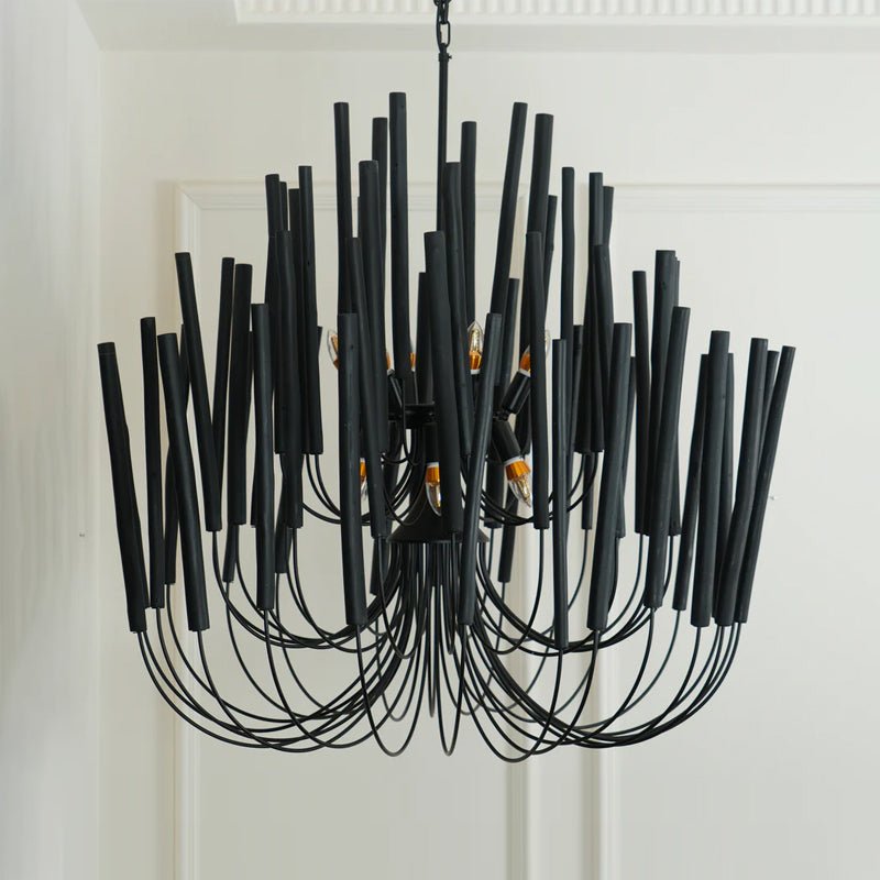 Nyphaiel Postmodern Luxury Wood Chandelier - Letslighting
