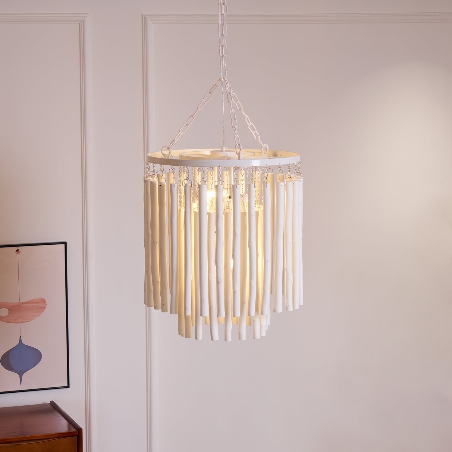 Nyphaiel Postmodern Luxury Wood Chandelier - Letslighting
