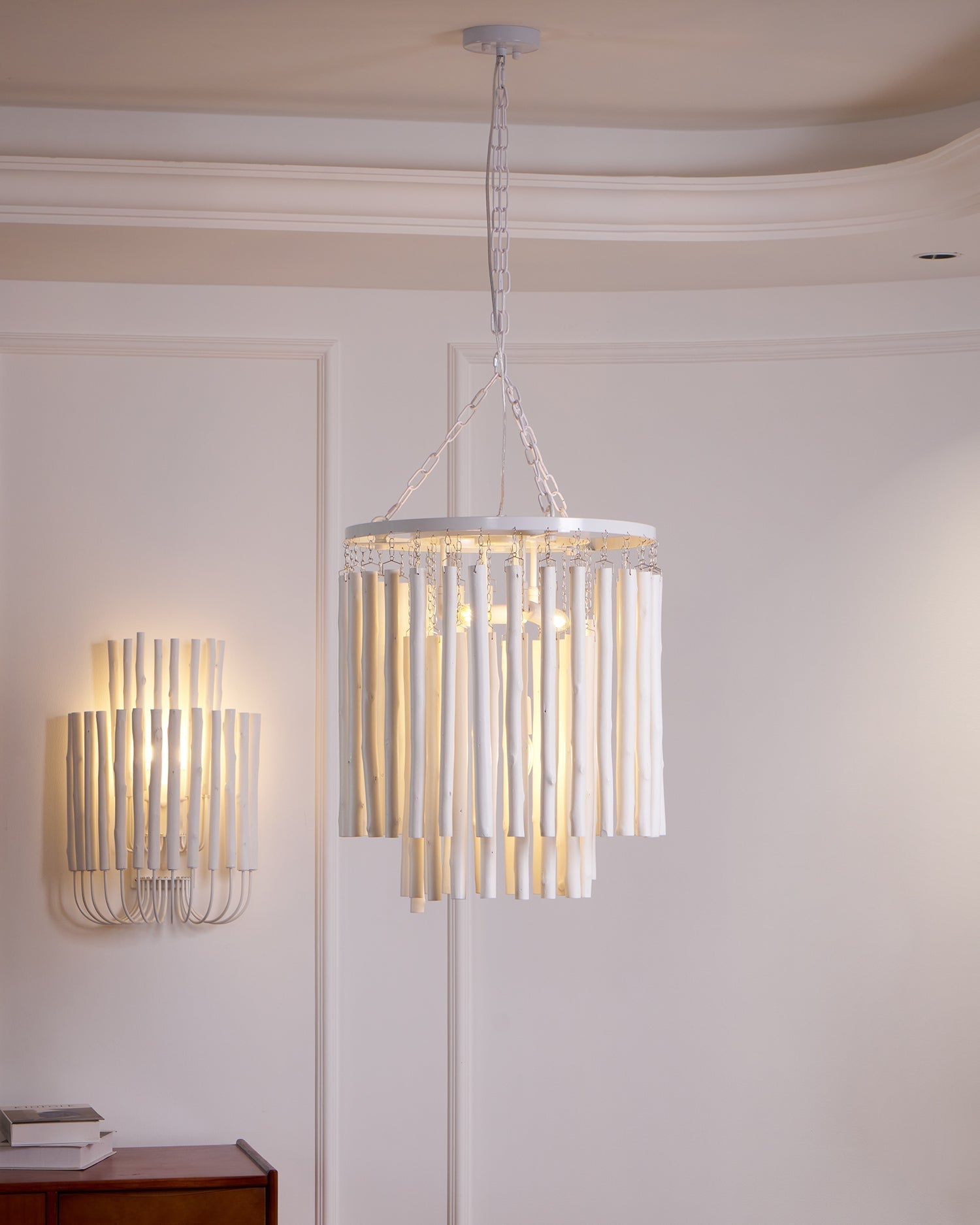 Nyphaiel Postmodern Luxury Wood Chandelier - Letslighting