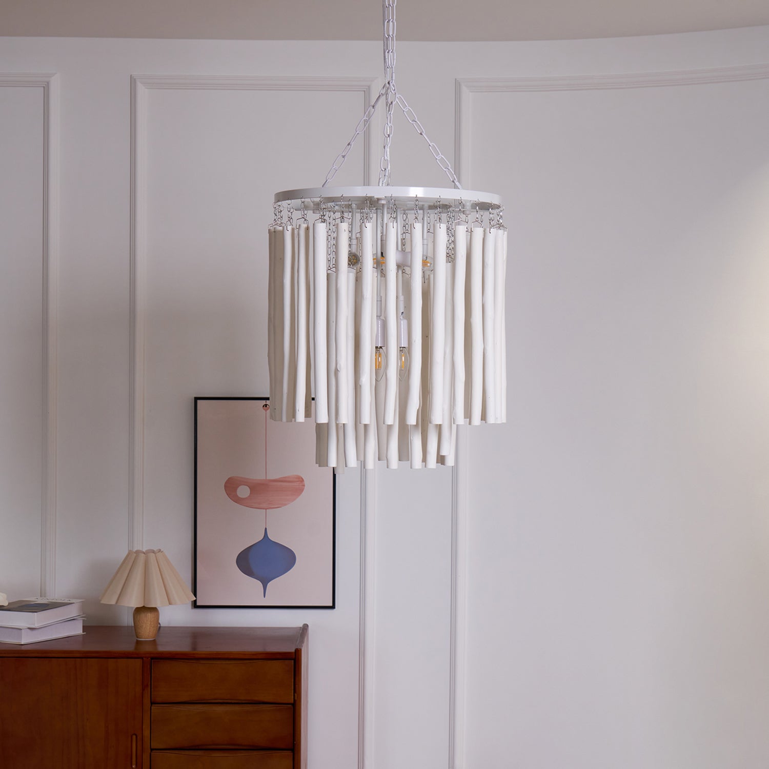 Nyphaiel Postmodern Luxury Wood Chandelier - Letslighting