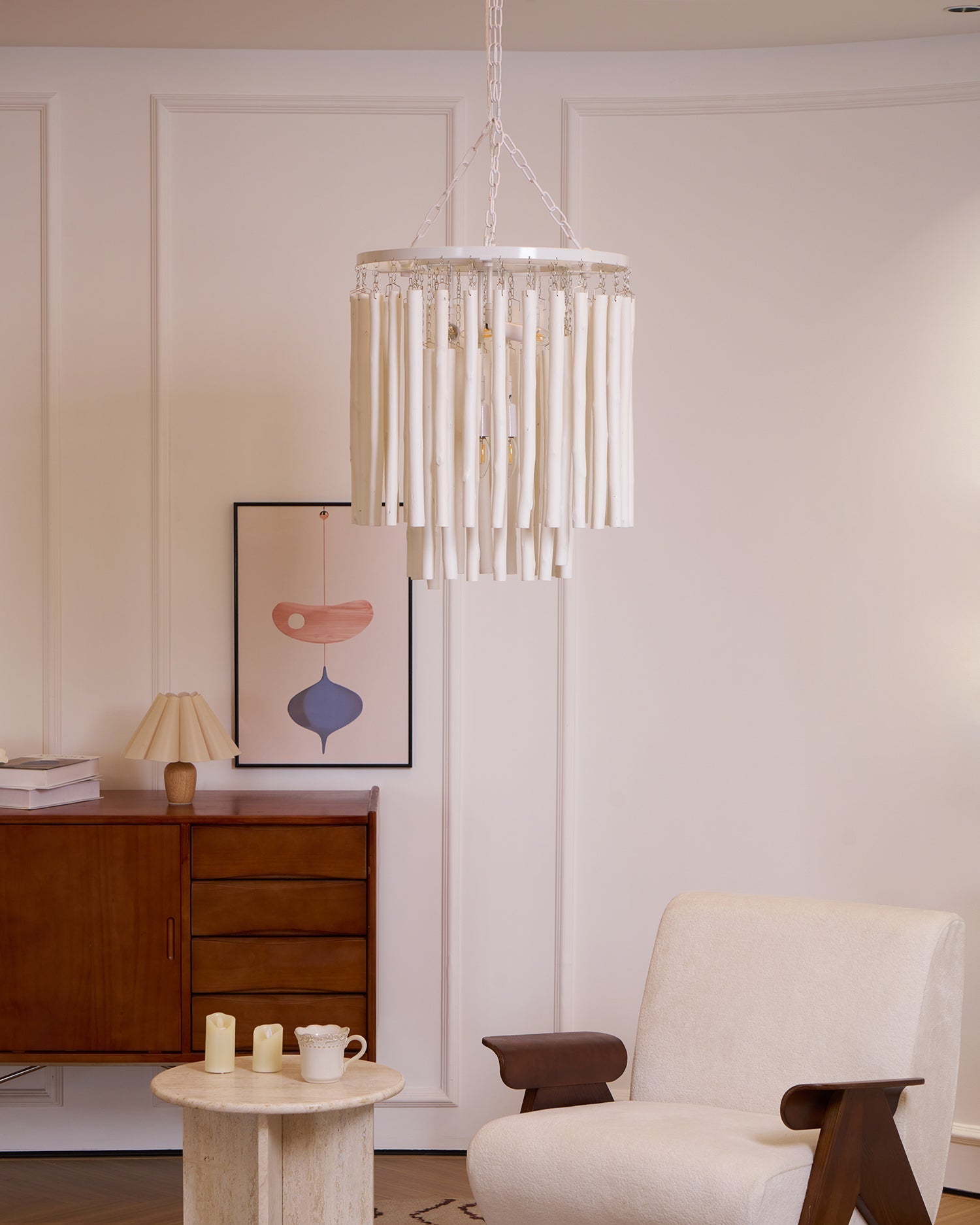 Nyphaiel Postmodern Luxury Wood Chandelier - Letslighting