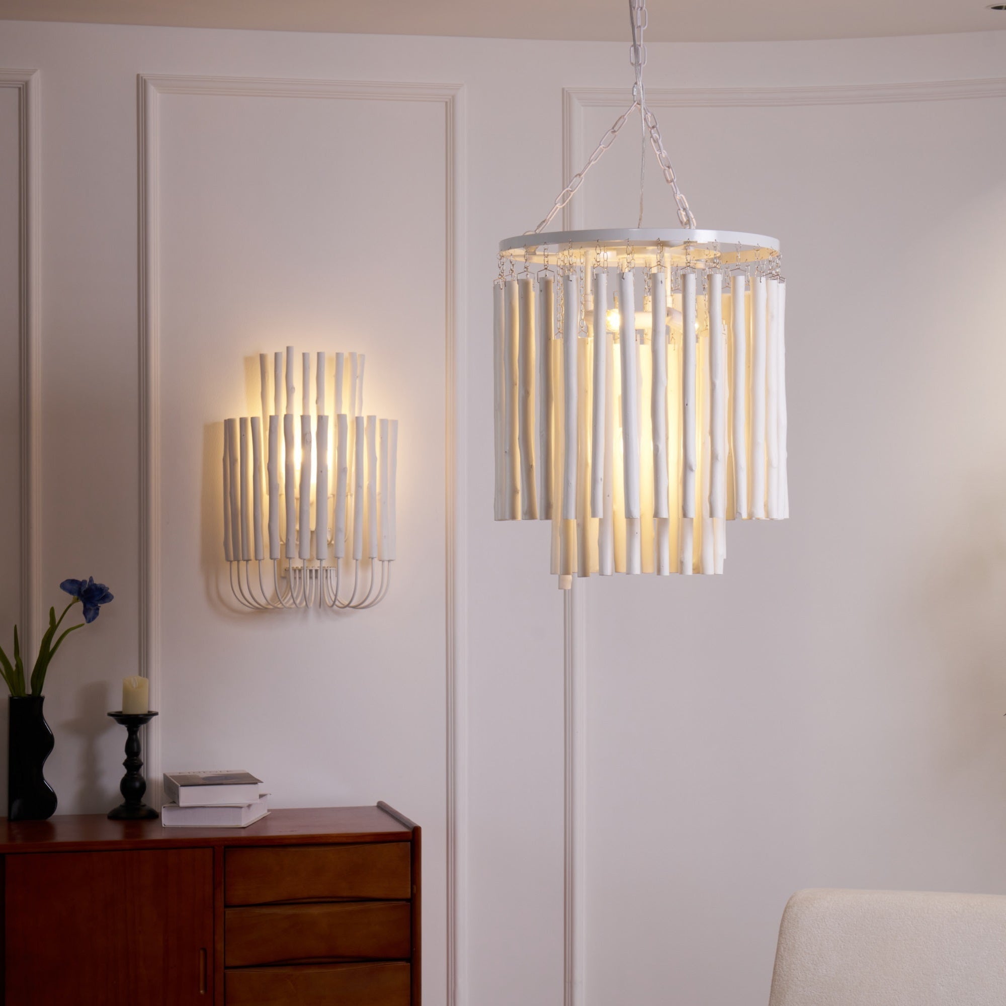 Vasilora Individual Creativity Art Wood Wall Lamp - Letslighting