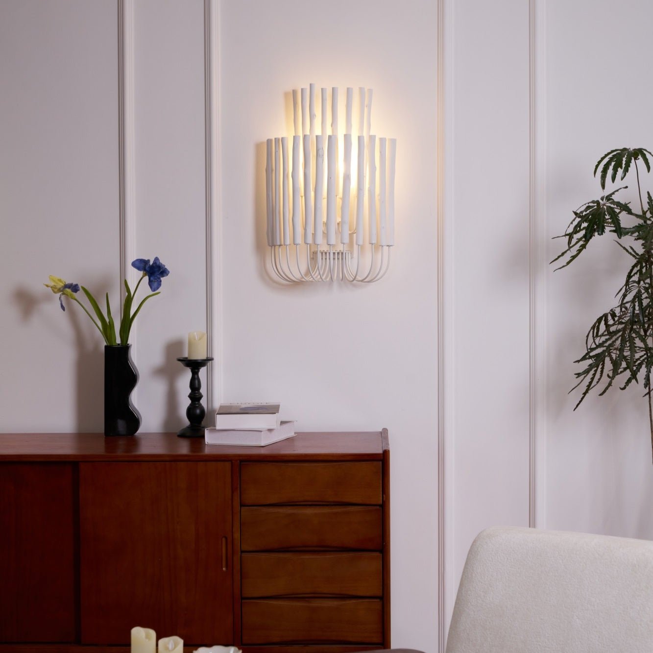 Vasilora Individual Creativity Art Wood Wall Lamp - Letslighting