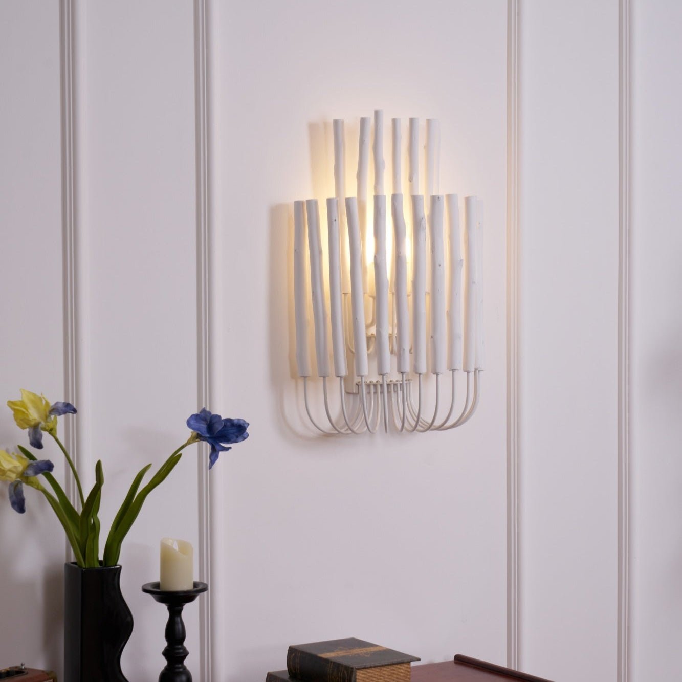 Vasilora Individual Creativity Art Wood Wall Lamp - Letslighting