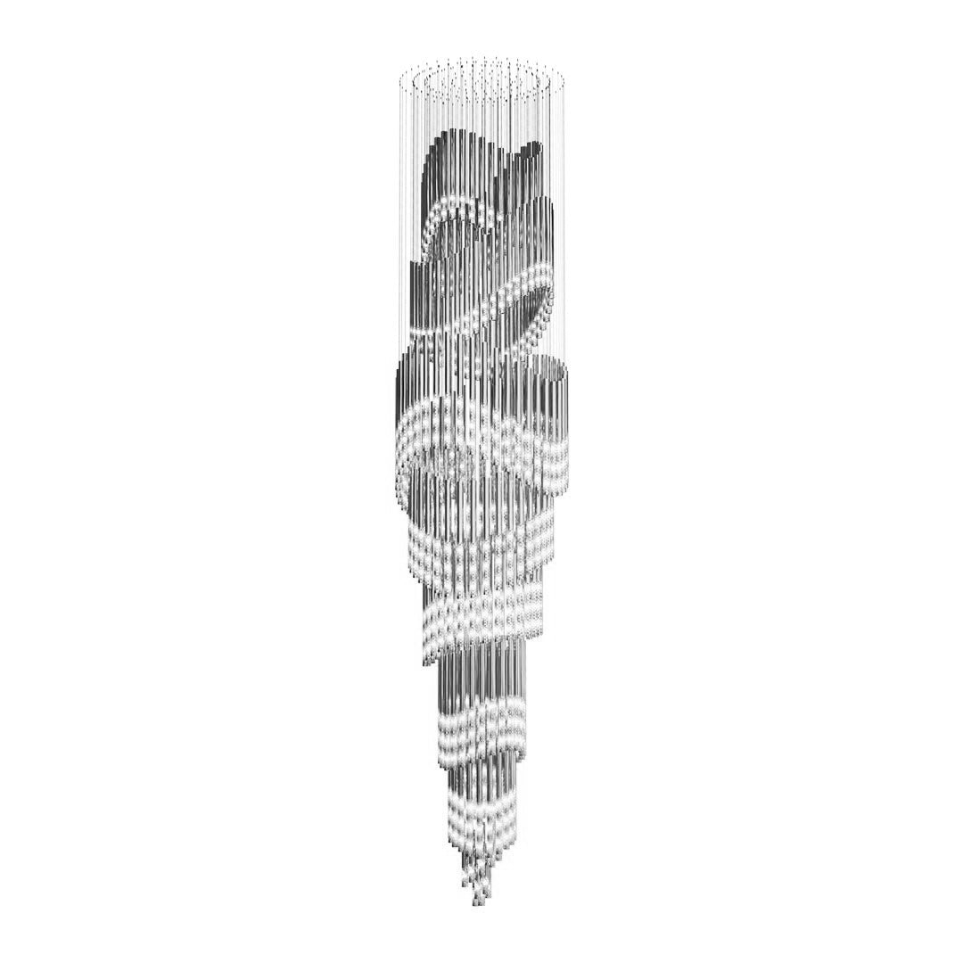 Ovynira Gold Rod Chandelier - Letslighting