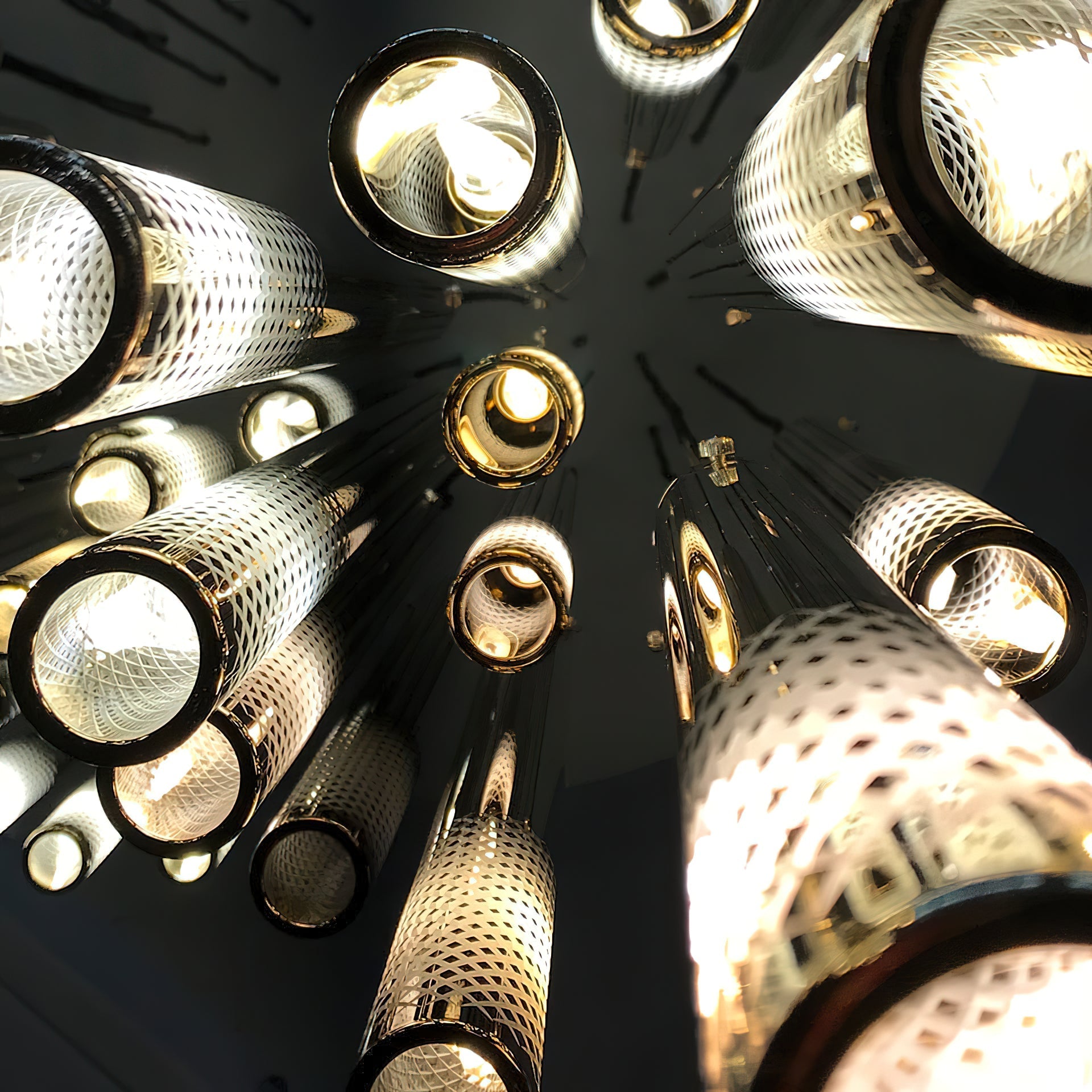 Ovynira Gold Rod Chandelier - Letslighting