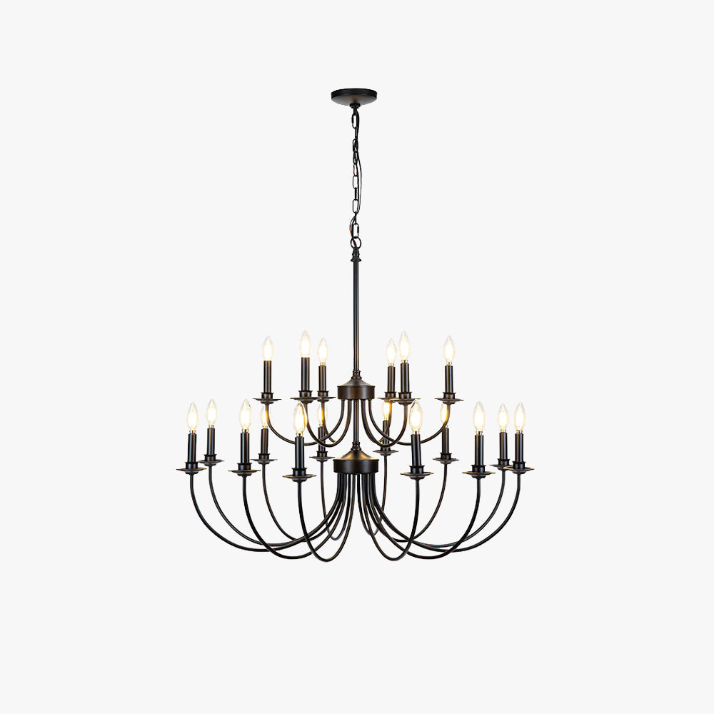 Silva LED Chandelier Metal Bedroom Living Room Ding Room - Letslighting