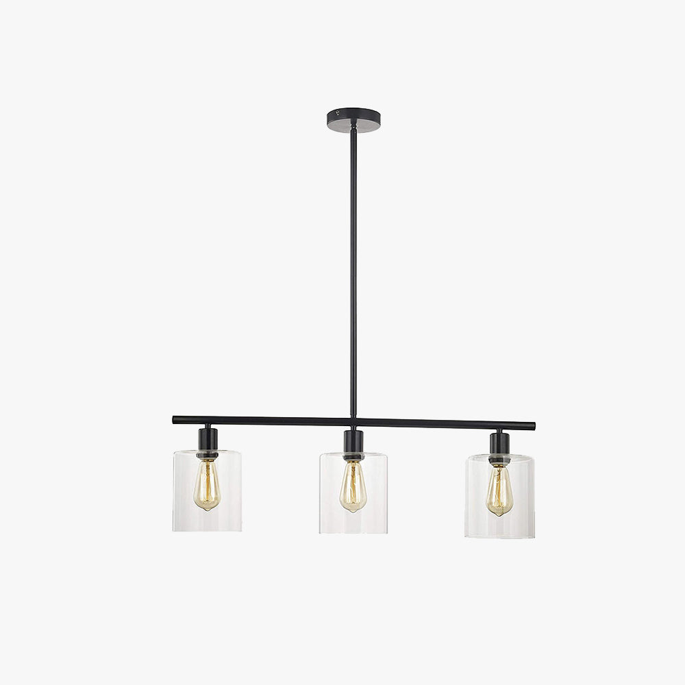 Arisha Industrial Minimalist LED Chandelier Kitchen Island - Letslighting