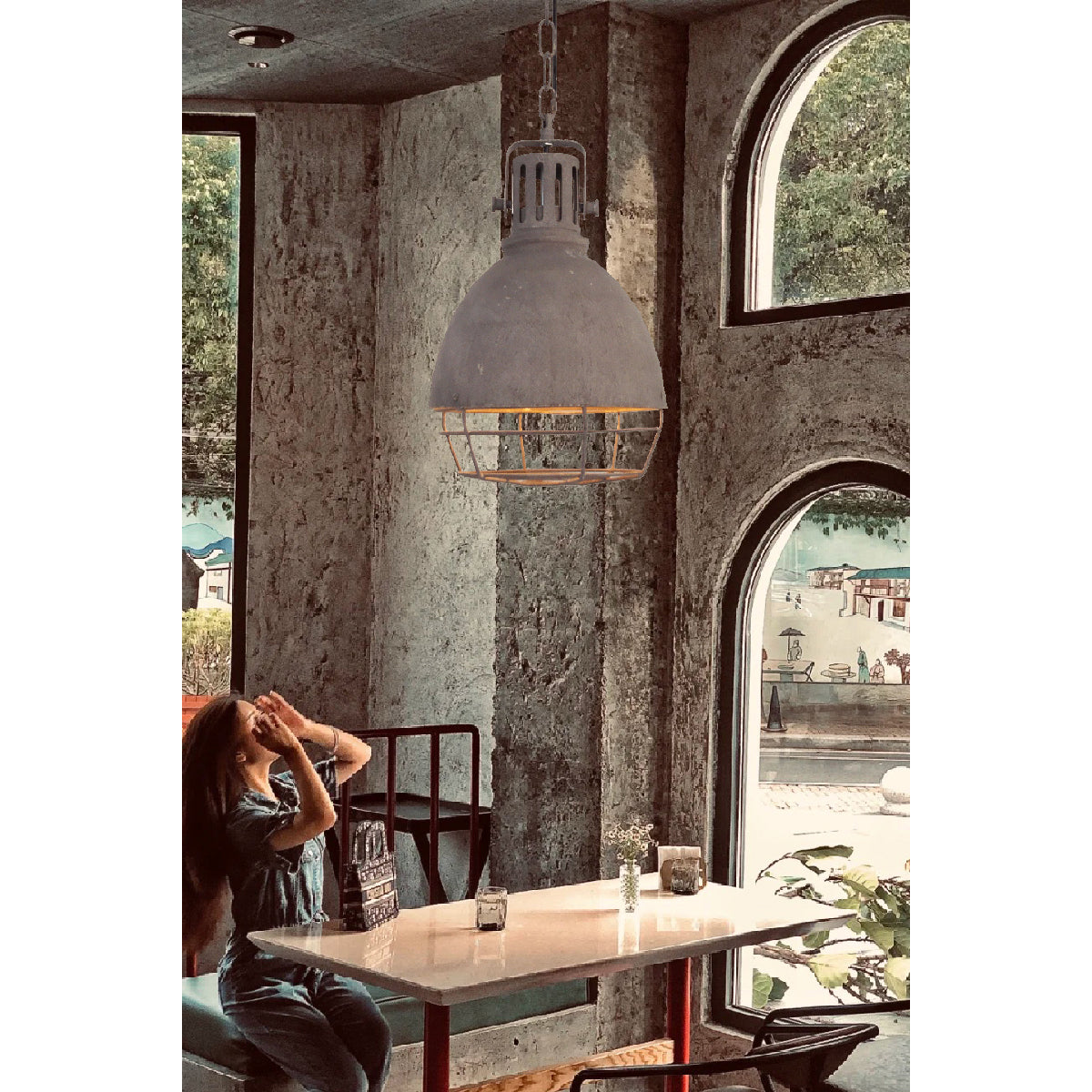Evvynen Vintage Industrial Pendant Light - Letslighting