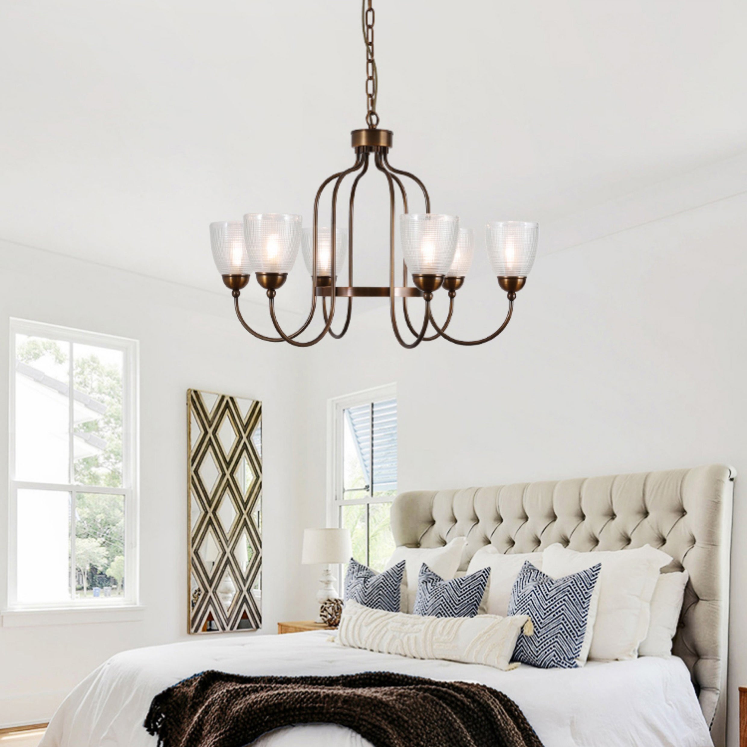 Caraeara Postmodern Luxury Glass Chandelier - Letslighting