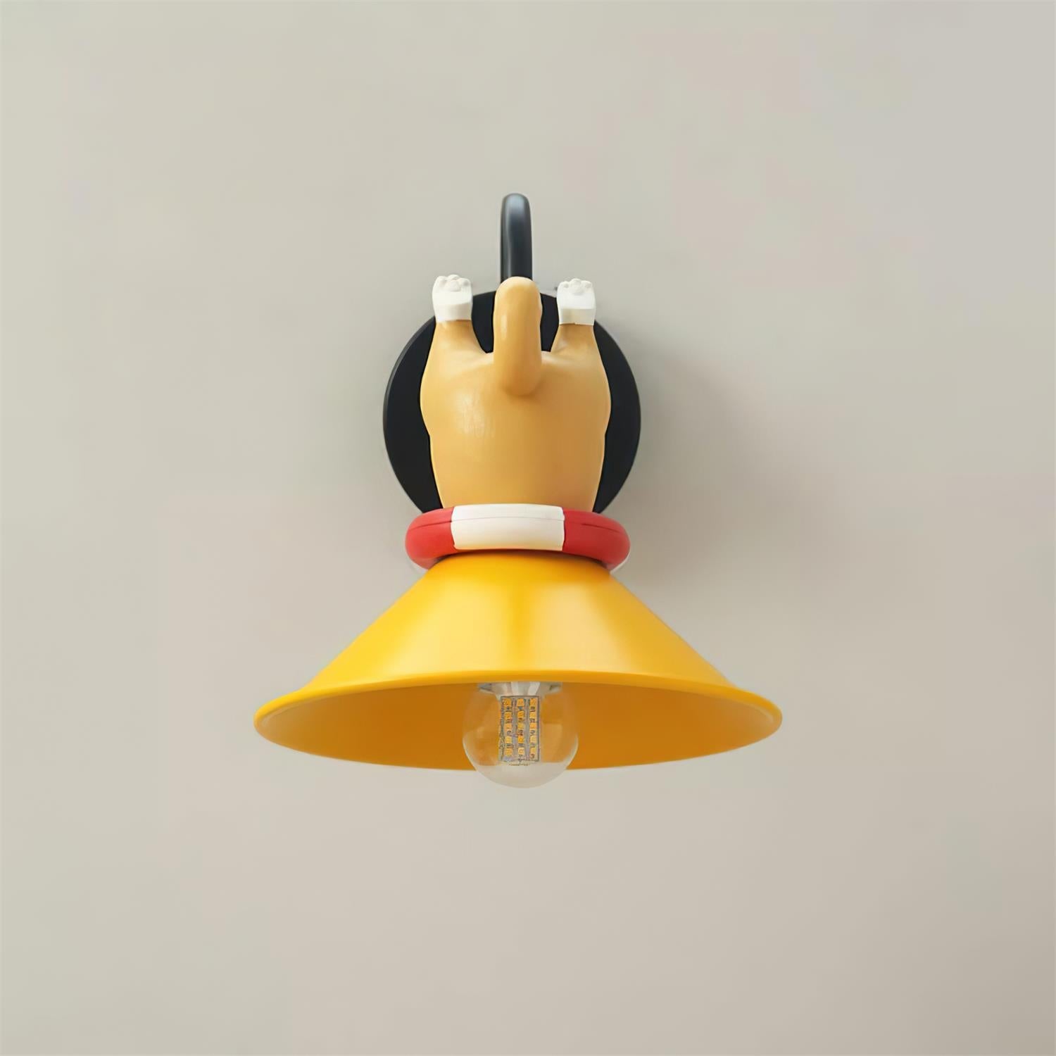Taily Wall Lamp Dog Diving - Letslighting