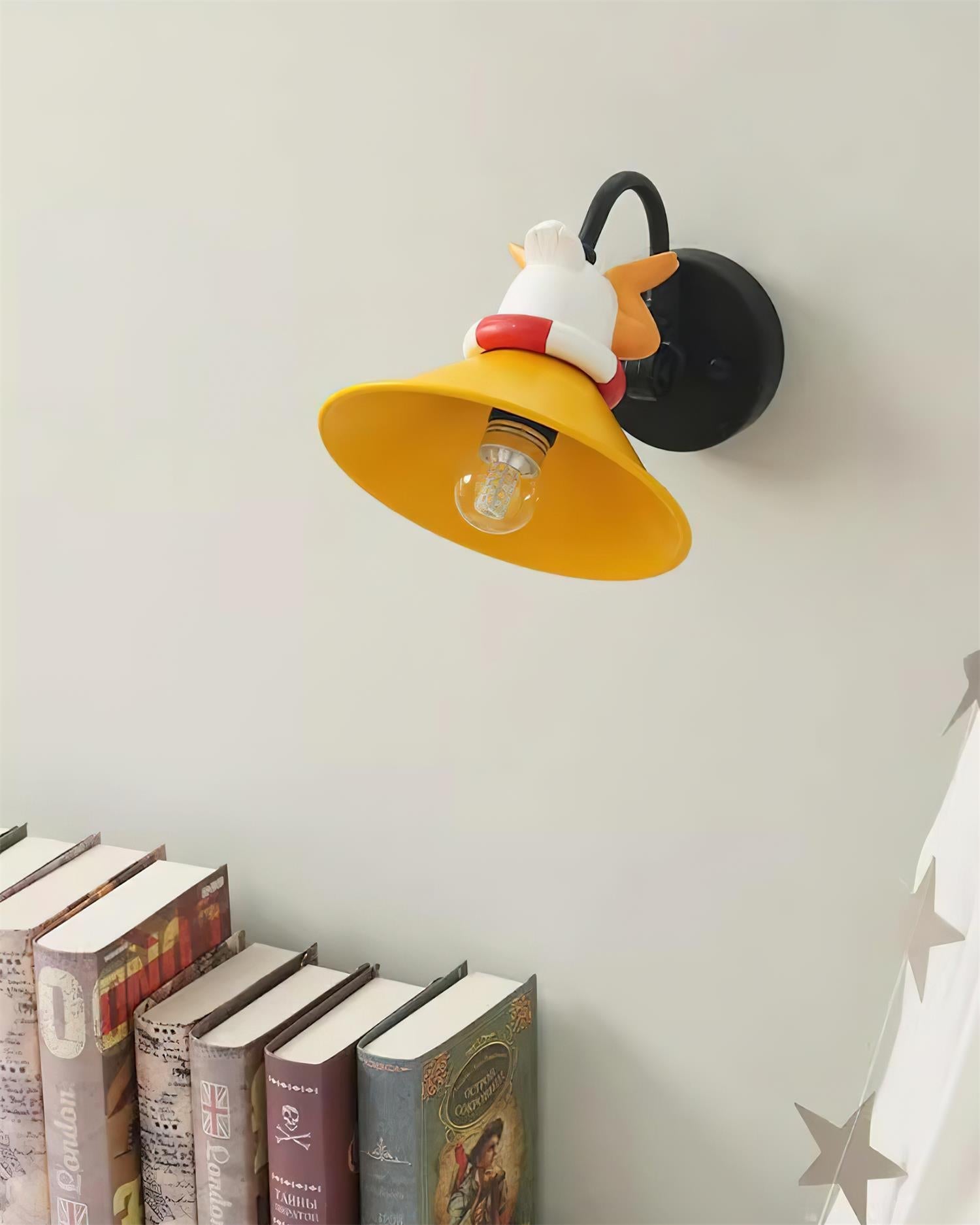Taily Wall Lamp Dog Diving - Letslighting