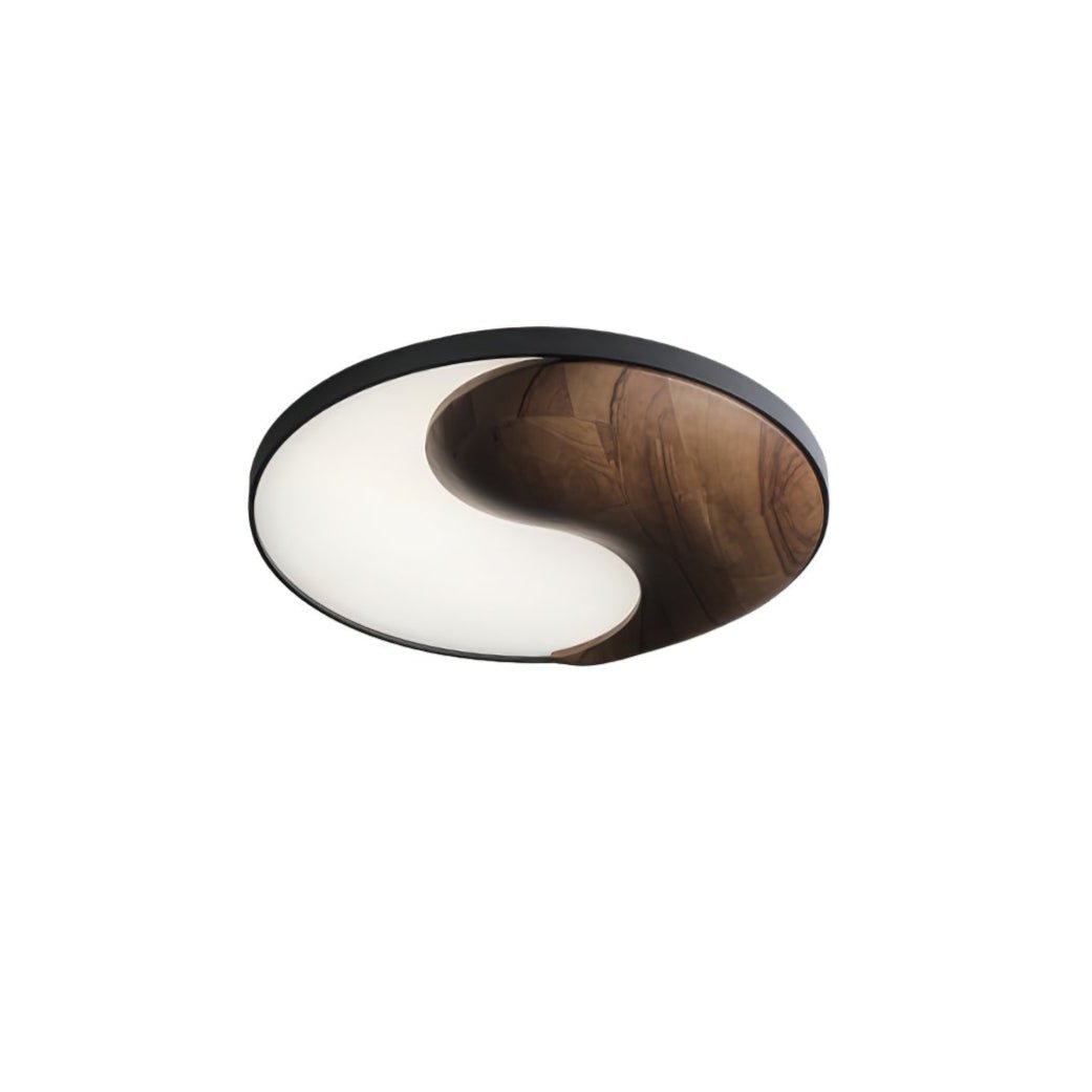Ivelor Modern Minimalist Balance Wood Ceiling Light - Letslighting