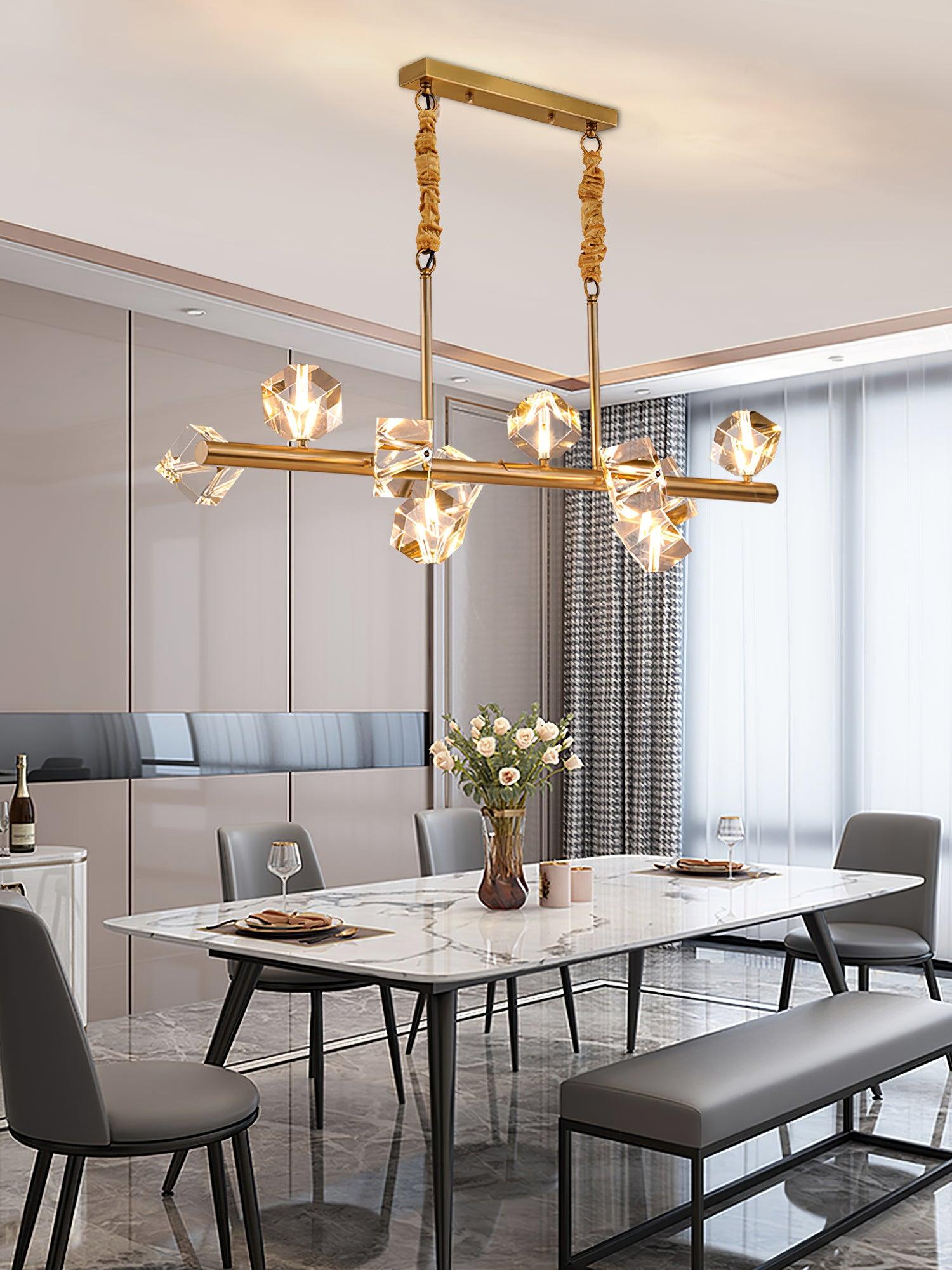Eurthiel Luxe Crystal Pendant Light - Letslighting