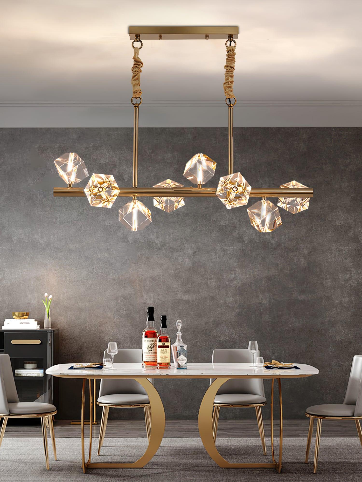 Eurthiel Luxe Crystal Pendant Light - Letslighting