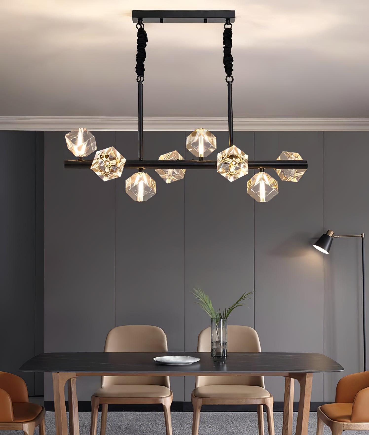 Eurthiel Luxe Crystal Pendant Light - Letslighting