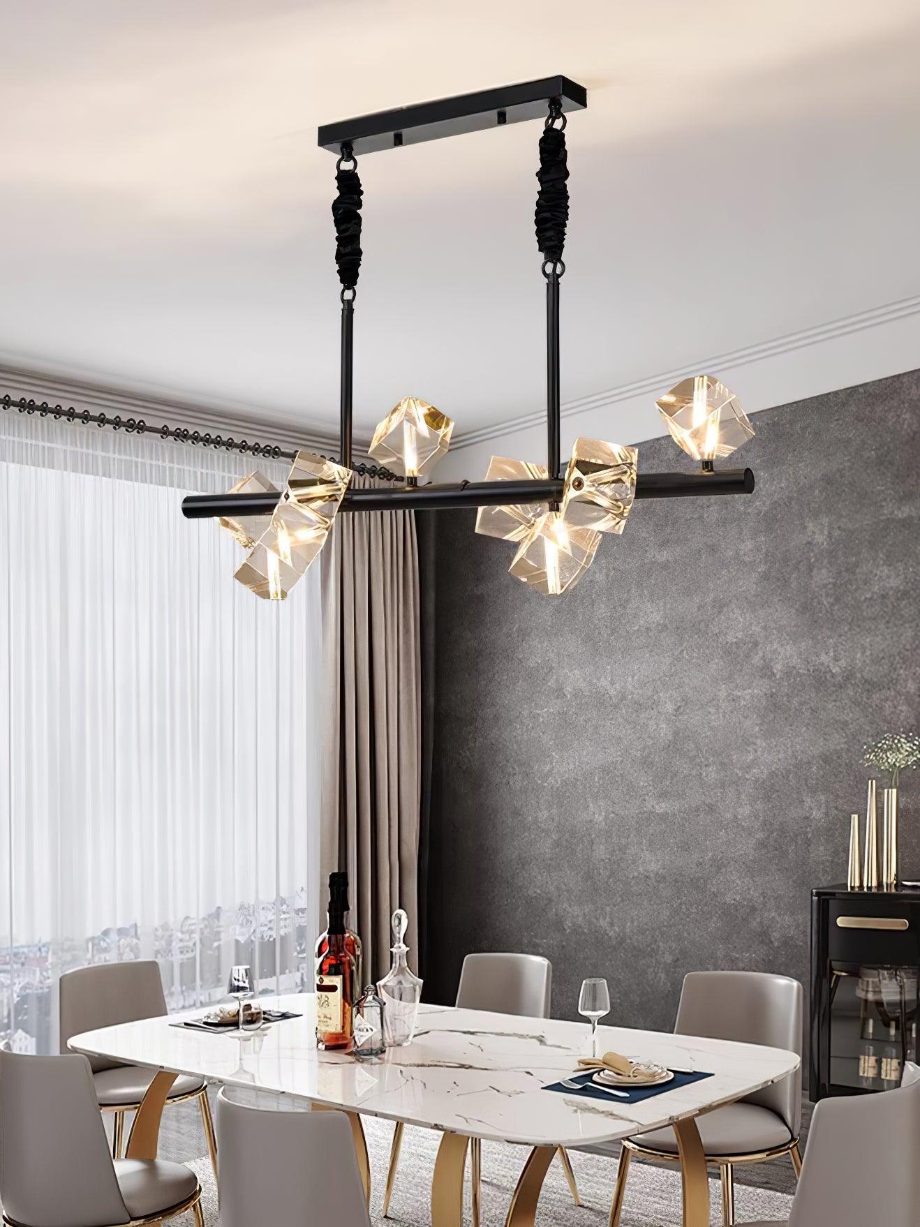 Eurthiel Luxe Crystal Pendant Light - Letslighting