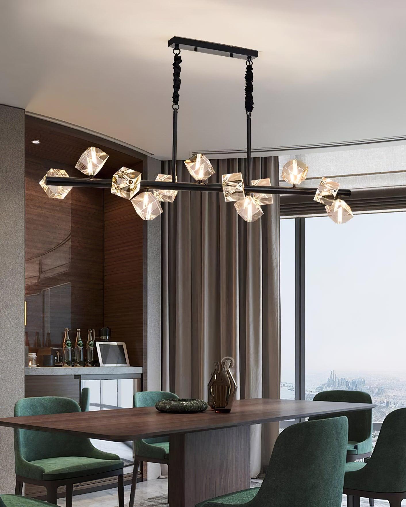 Eurthiel Luxe Crystal Pendant Light - Letslighting