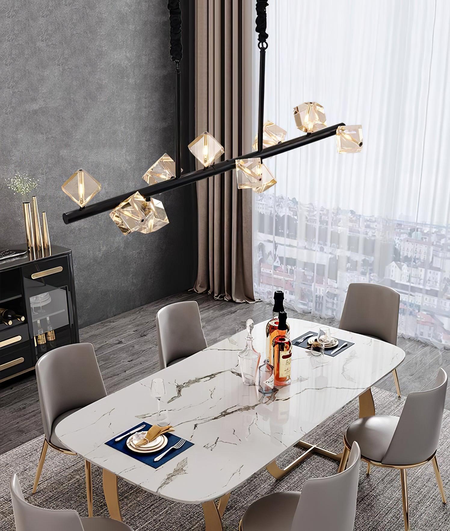 Eurthiel Luxe Crystal Pendant Light - Letslighting