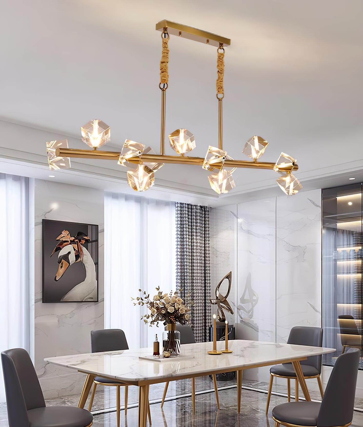 Eurthiel Luxe Crystal Pendant Light - Letslighting