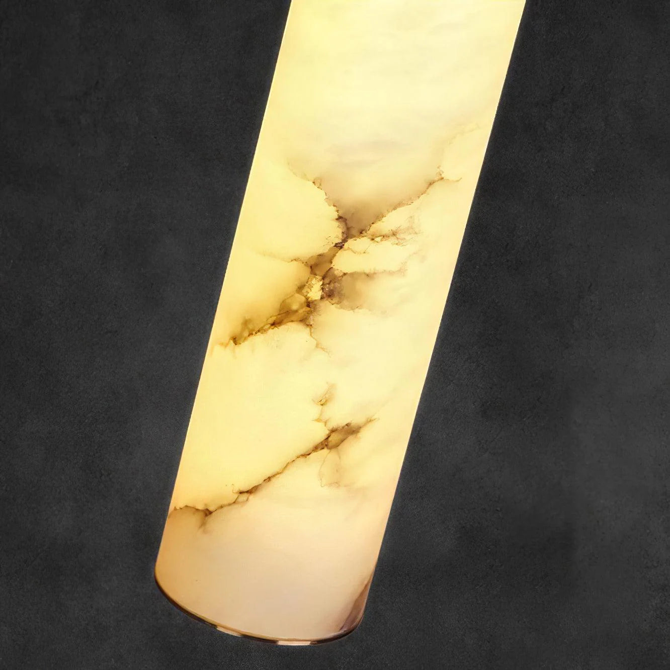 Dike White Alabaster Pendant Light - Letslighting