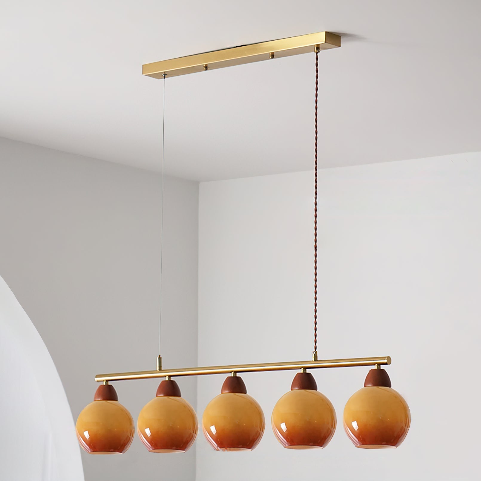 Amara Hand-blown Glass Chandelier - Letslighting